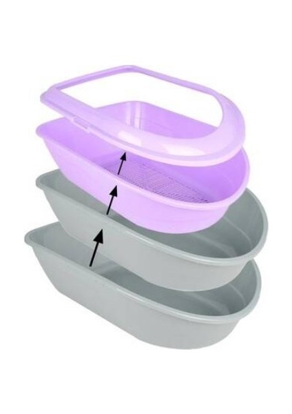 Elekli Kedi Tuvaleti Cnr 40X56X21 cm