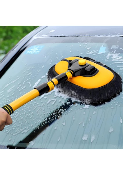 Teleskopik Saplı Kuru Islak Oto Yıkama Fırçası modelleri