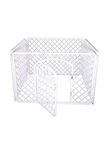 Cloverpet Plastik Kedi Köpek Bahçe Çiti 4 Panel 90*60CM