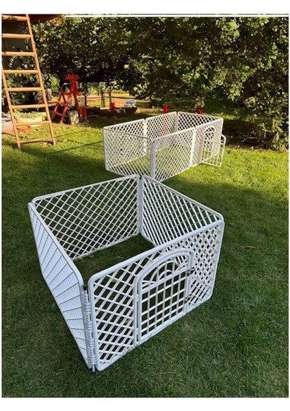 Cloverpet Plastik Kedi Köpek Bahçe Çiti 4 Panel 90*60CM fiyatları