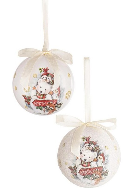 Maeve Yılbaşı Ağaç Süsü 14 Adet 7,5cm fırsatları