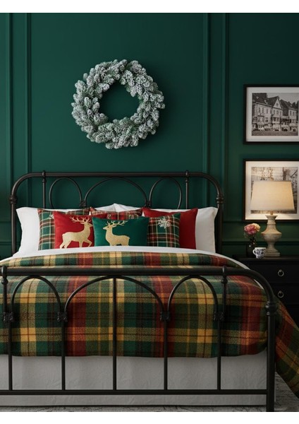 Innsbruck Yılbaşı Kapı Çelengi 60CM modelleri