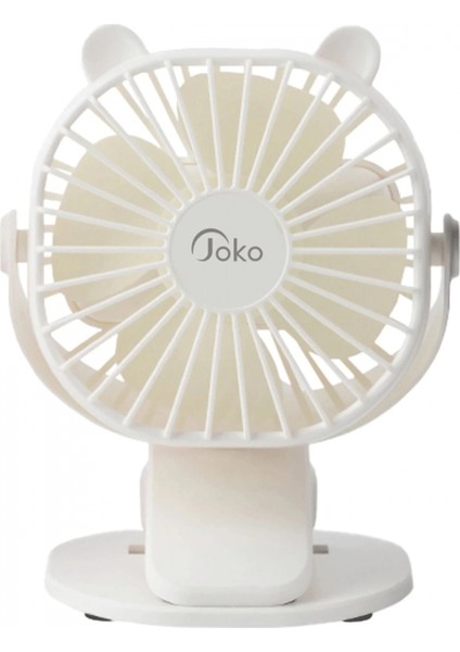 JS03 Masaüstü Soğutma Fanı - Beyaz