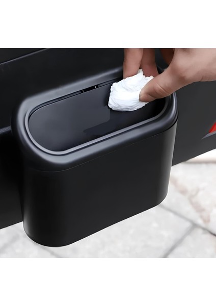 Araba Çöp Kutusu Kapaklı Organize Siyah Renk modelleri