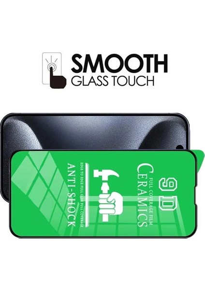 Oppo A52 / A72 / A92 Uyumlu Ekran Koruyucu Şeffaf Seramik Tam Kapatan Kırılmaz Nano