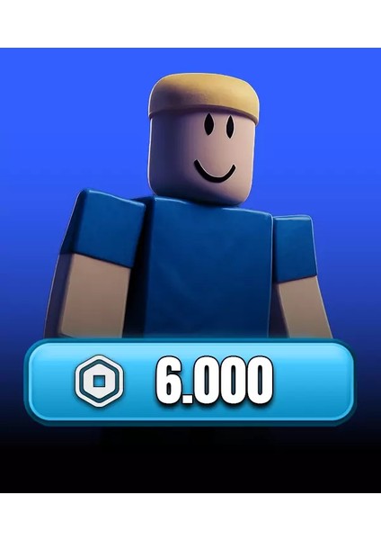 6000 Robux