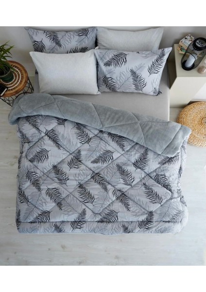 Çift Kişilik Lüx Wellsoft Yorgan Çift Taraflı Tüy Desenli 195 x 215 modelleri