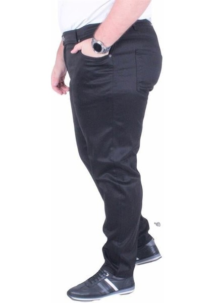 Büyük Beden Klasik 5 Cep Pantolon Montana 11917 Sıyah