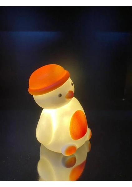 Buğz Dekoratif Işıklı Kardan Adam Figürü