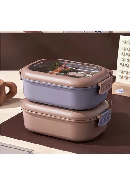 Buğz Bölmeli Paslanmaz Çelik Yemek Kutusu