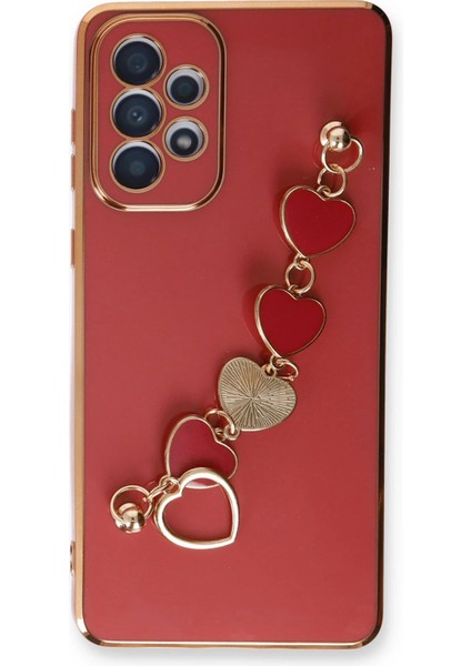 Lvsqvr Newface Samsung Galaxy A73 5g Kılıf Esila Silikon - Kırmızı fiyatları