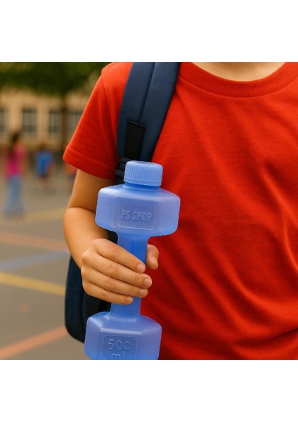 Buğz Mavi Dambıl Suluk 500 ml