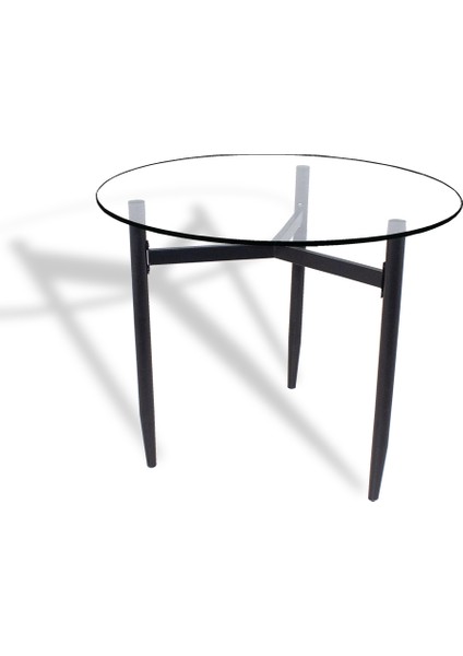 Venedik Cam Masa Yuvarlak (Esb) 90 cm Yuvarlak