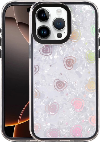 Apple Iphone 15 Pro Lumi Desenli Kapak - Siyah