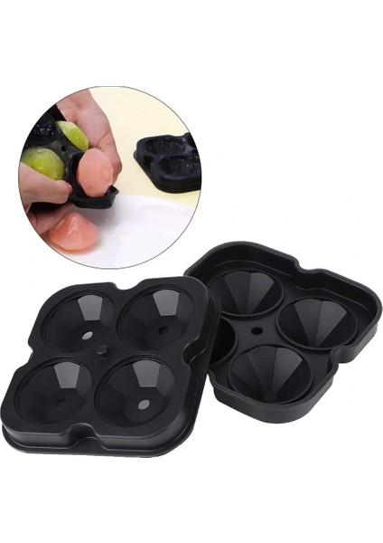 Buğz Elmas Şekilli Buz Yapma Kalıbı