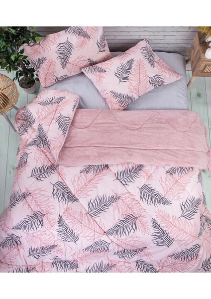 Çift Kişilik Lüx Çift Taraflı Welsoft Pufidik Silikon Yorgan 195x215 + 2 Adet Yastık Kılıfı fiyatları