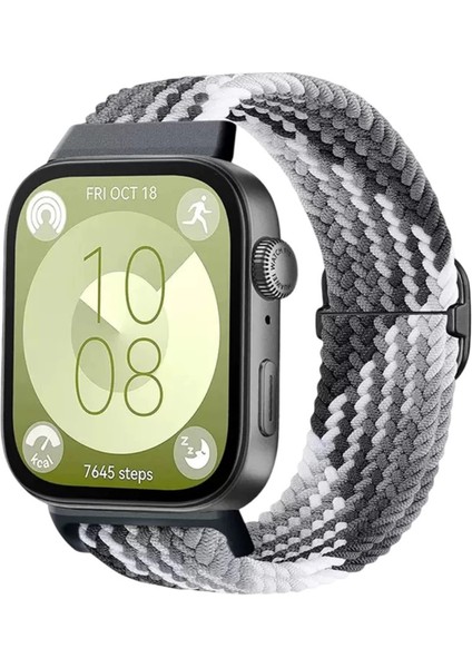 Huawei Fit 4 Kordon - Gri-Siyah