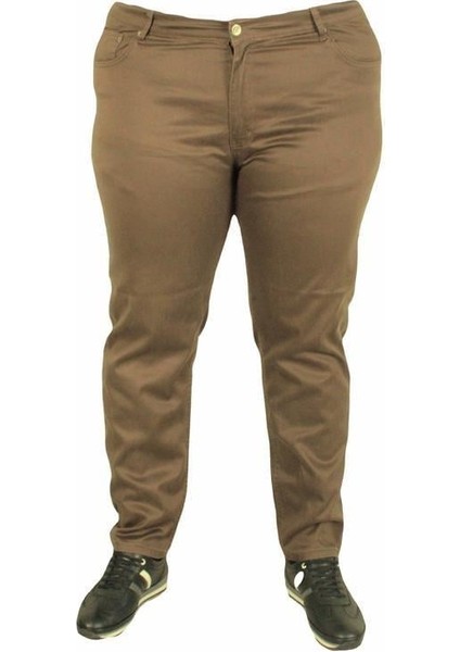 Büyük Beden Klasik 5 Cep Pantolon Montana 11917 Vizon fiyatları