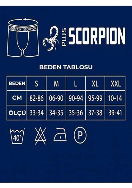 Erkek 6’lı Modal Boxer Seti – Nefes Alabilir Esnek Bel Lastikli Beyaz Erkek Boxer