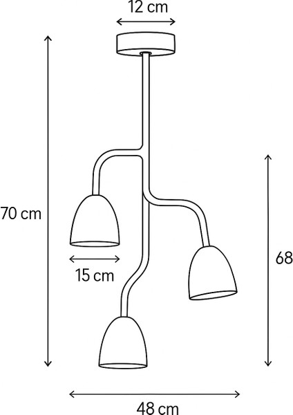 Oliva Trio Sarkıt Lamba indirimleri