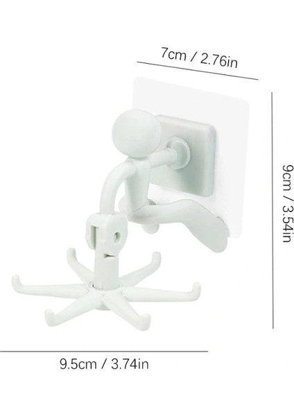 Buğz Döner Başlı Rambo Askılık