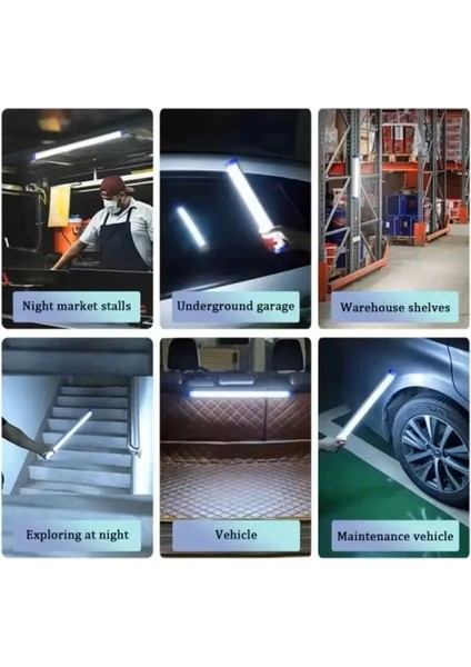 Buğz USB Şarjlı LED Aydınlatma Işıldak 3 Farklı Işık Modu modelleri