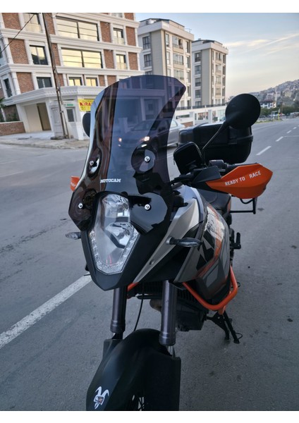 Ktm 1190 Siperlik Ön Cam 2008-2017 Model 56CM Siyah Renkli 4mm modelleri