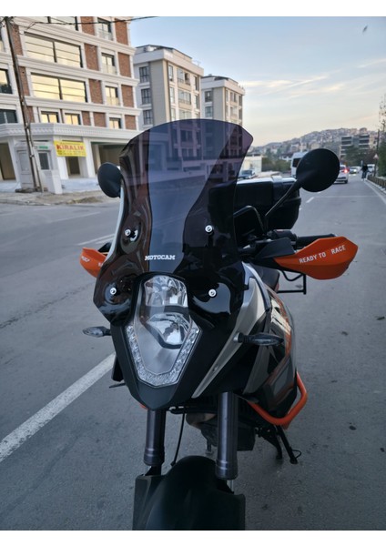 Ktm 1190 Siperlik Ön Cam 2008-2017 Model 56CM Siyah Renkli 4mm indirimleri