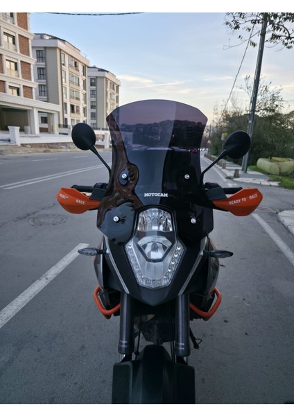 Ktm 1190 Siperlik Ön Cam 2008-2017 Model 56CM Siyah Renkli 4mm