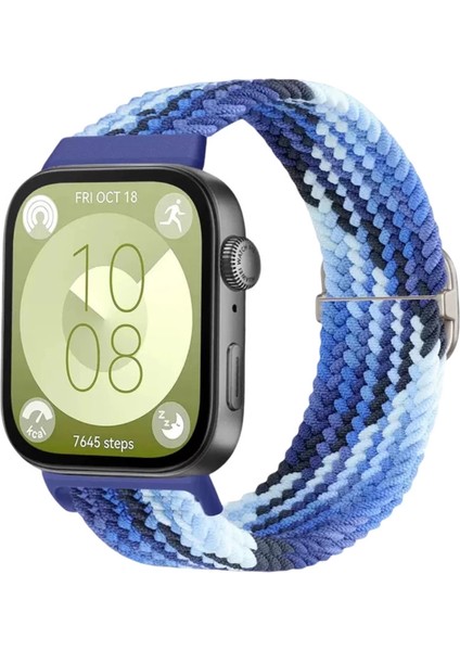 Huawei Fit 4 Kordon - Lacivert-Mavi