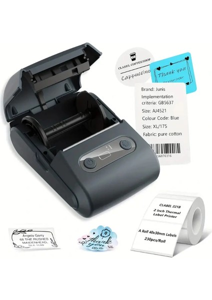 Buğz Beyaz Kablosuz Portatif Etiket Yazıcısı fırsatları