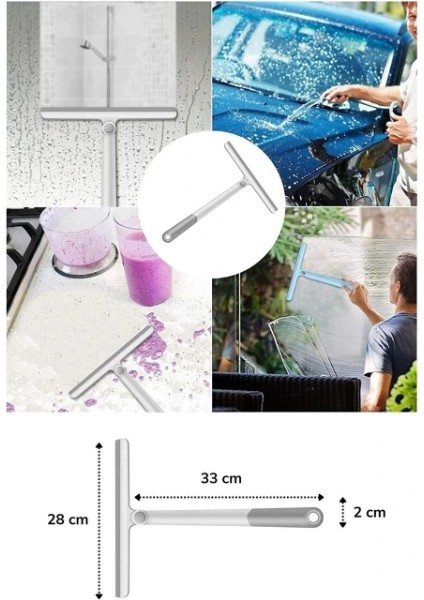 Buğz Cam ve Yüzey Temizleme Aparatı