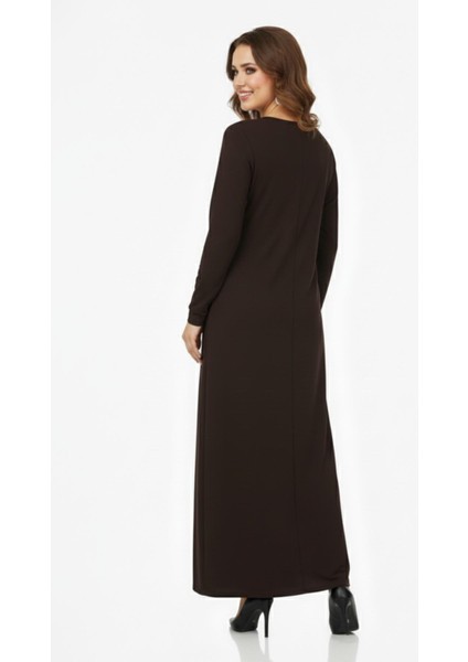 Kadın Uzun Kol Taşlı Sandy Elbise BGL-ST04663 fırsatları