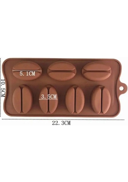 Buğz Kahve Çekirdeği Şekilli Silikon Kalıp fiyatları