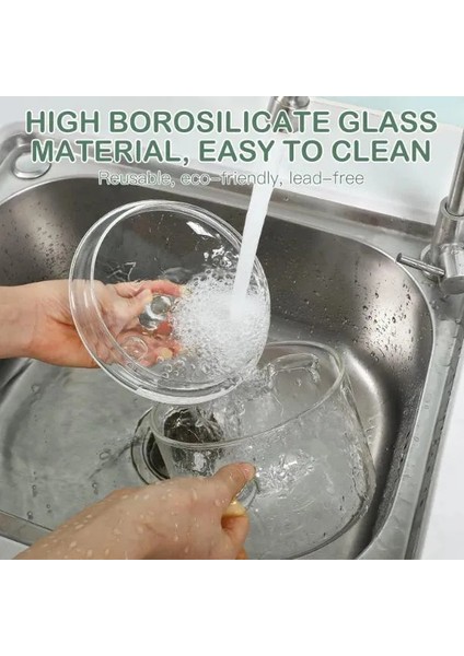 Buğz Kapaklı Borosilikat Cam Tencere Seti fiyatları