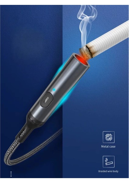 Buğz Type - C Kablolu Elektrikli Çakmak indirimleri