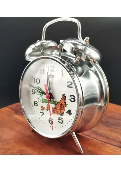 Buğz Nostaljik Kurmalı Horozlu Çalar Saat Büyük Boy fiyatları