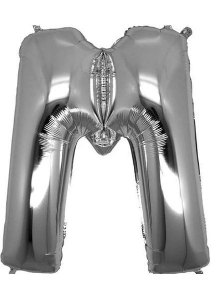 Buğz Gümüş Rengi Folyo Balon 1 Metre indirimleri