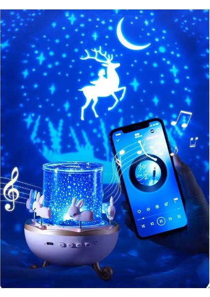 Buğz Tavşan Atlıkarınca Multifonksiyon Projektör fiyatları