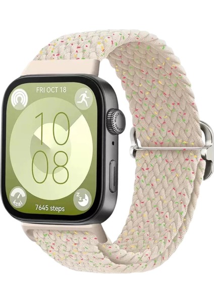 Huawei Fit 4 Kordon - Gri-Turuncu