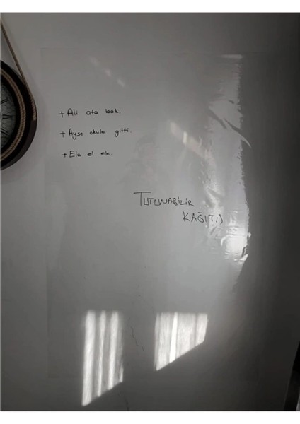 Buğz Kendinden Yapışkanlı Şeffaf Tahta Filmi - 5 Metre x 45 cm