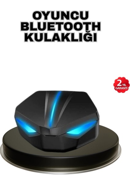 Buğz Tam Kablosuz Oyuncu Kulaklığı 5.0 Bluetooth LED Kontrollü