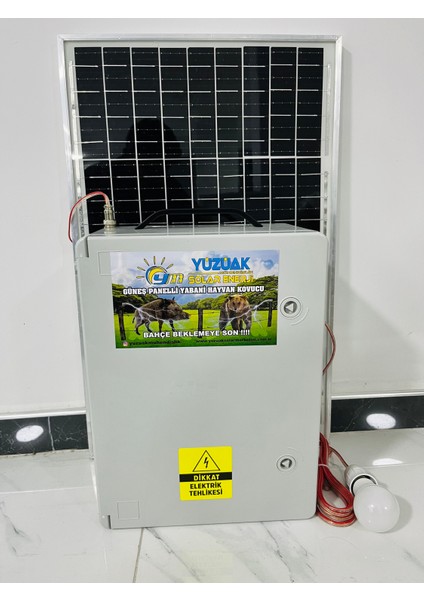 Yüzüak Elektrikli Çit ~ Yabani Hayvan (Domuz-Ayı) Kovucu modelleri