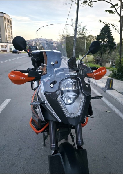 Ktm 1090 Siperlik Ön Cam 2008-2017 Model 56CM Şeffaf Renkli 4mm fiyatları