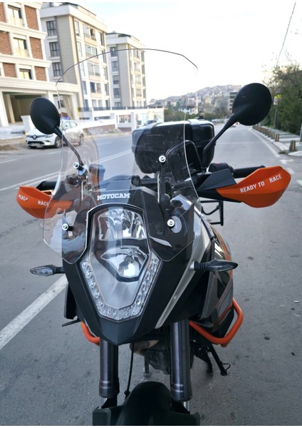 Ktm 1090 Siperlik Ön Cam 2008-2017 Model 56CM Şeffaf Renkli 4mm modelleri