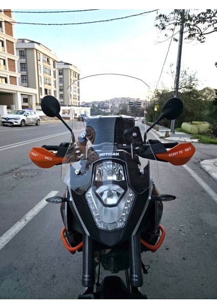 Ktm 1090 Siperlik Ön Cam 2008-2017 Model 56CM Şeffaf Renkli 4mm