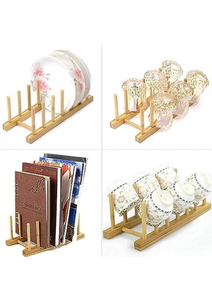 Buğz Bambu Çok Amaçlı Düzenleyici Stand