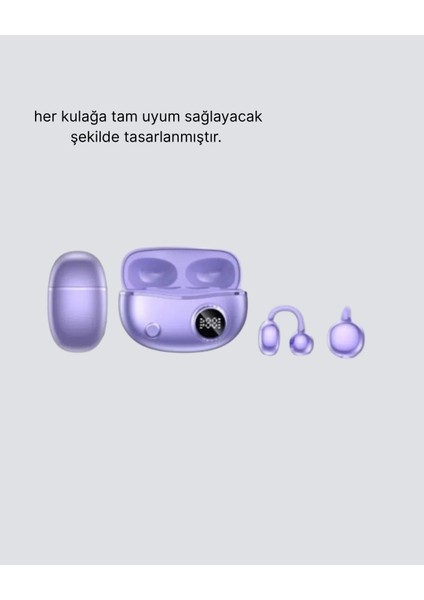 Buğz Kulak Arkası Klipsli Bluetooth Kulaklık YXG10 Silikon Malzemeli Ergonomik modelleri