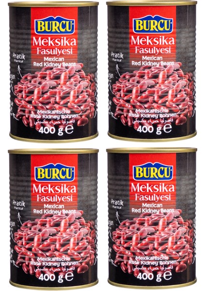 Meksika Fasülyesi 400 gr x 4 Adet