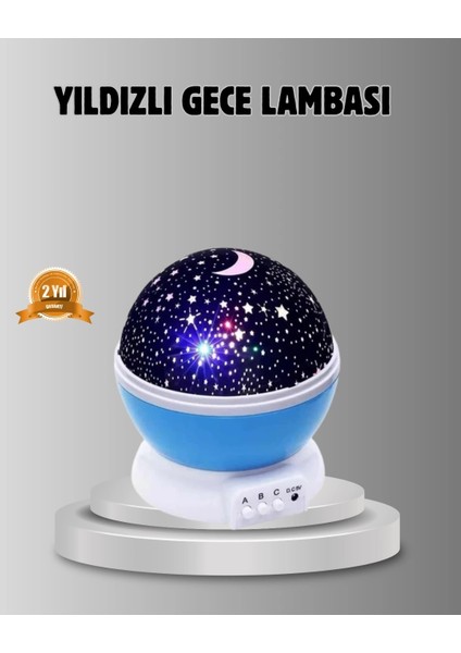 Buğz Çocuk Gece Lambası 6 Modlu Renkli LED Enerji Tasarruflu Masal Işığı